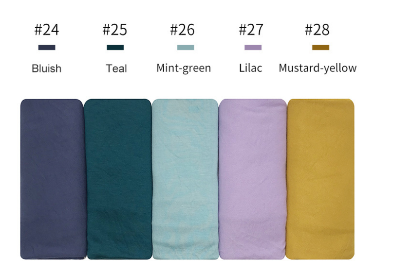 Instant Jersey Hijaab: Mustard Yellow