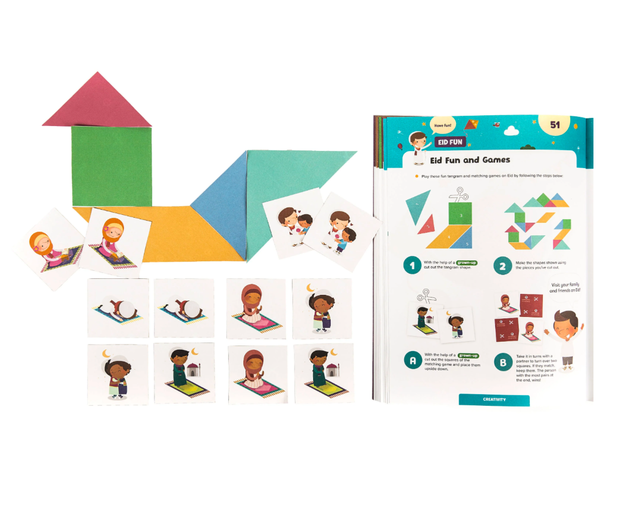 LR: Ramadan Activity Book (Little kids 5+)