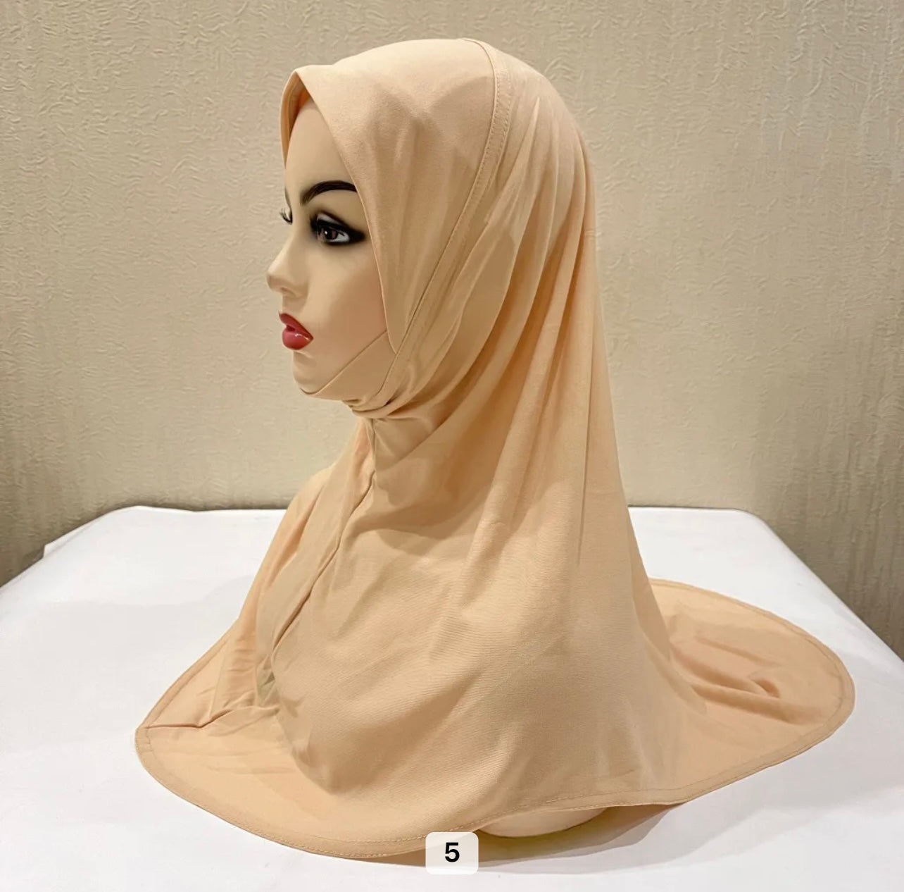 Slip On/Off Jersey Hijaabs