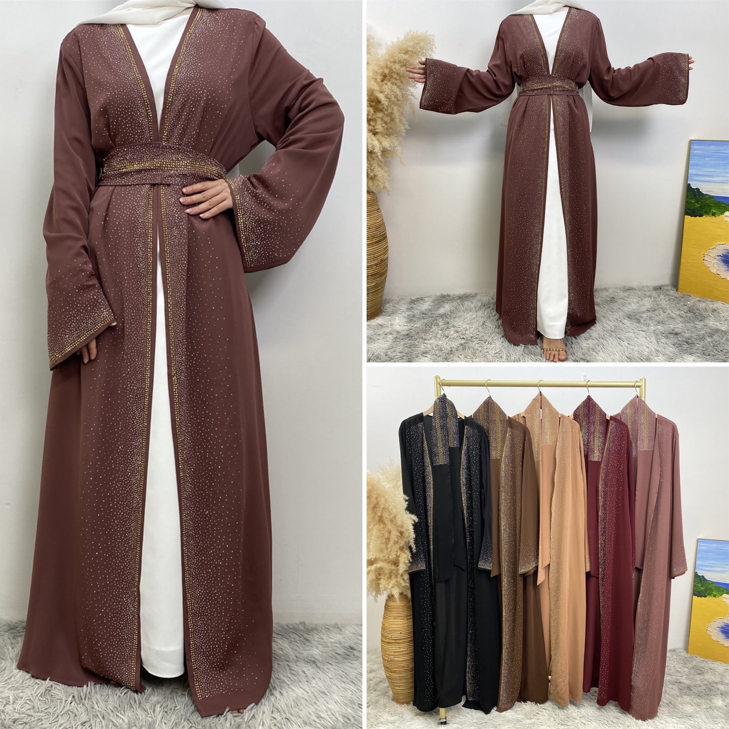 Mira Abaya (Purple)