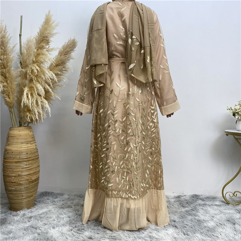 Sahar Abaya (سحر) in Beige
