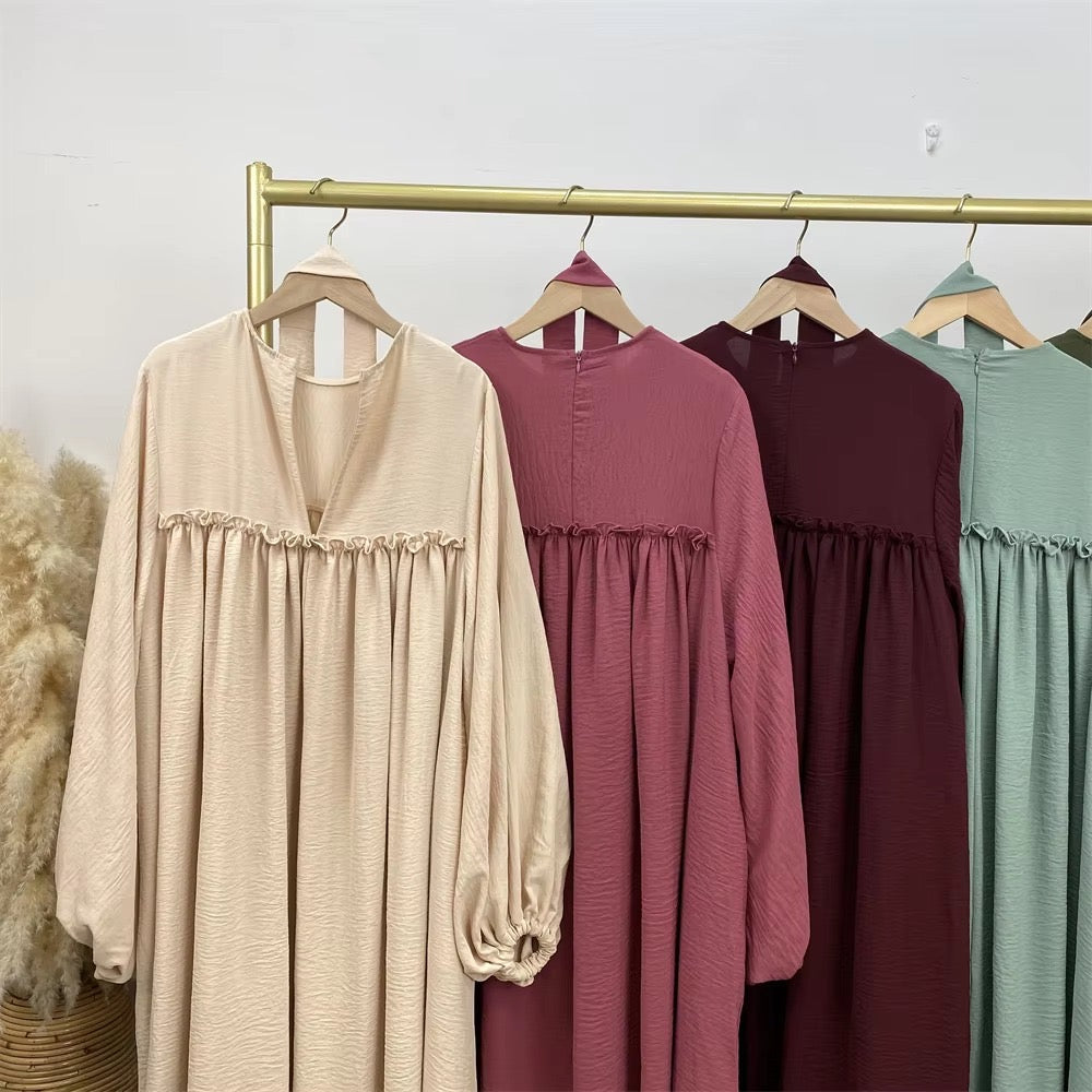 Farah Dress (cream) فرح