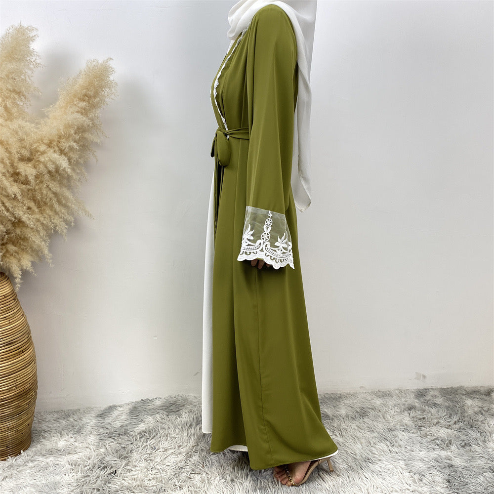 Ward & Zaytoon Abaya (ورد و زيتون)