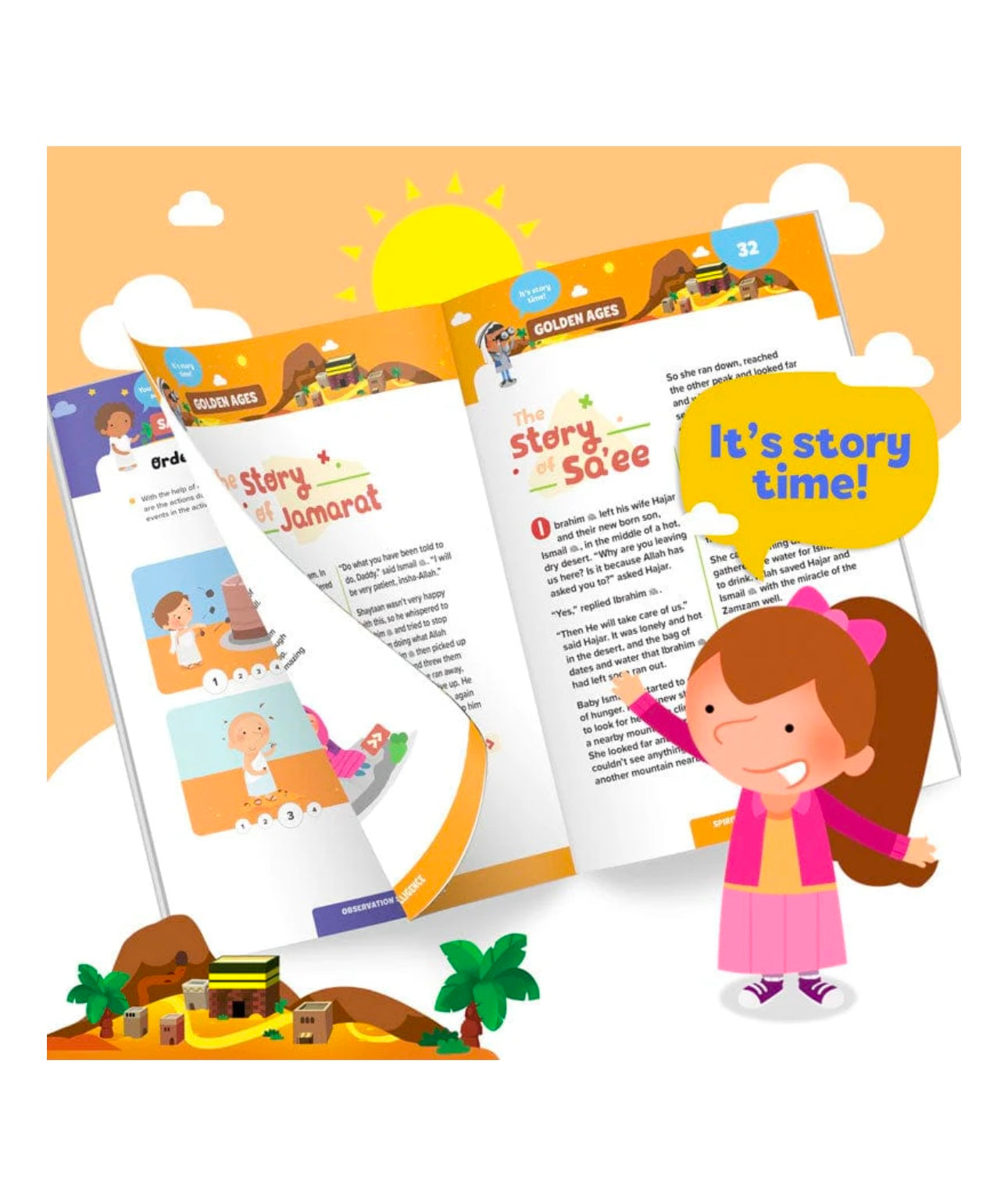 Hajj & Umrah Activity Book (Little Kids)