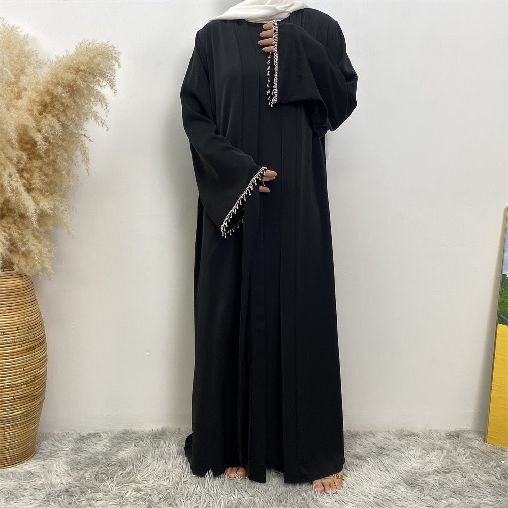 Al-Ameerah 4 Piece-Set Abaya (Black) الأميرة