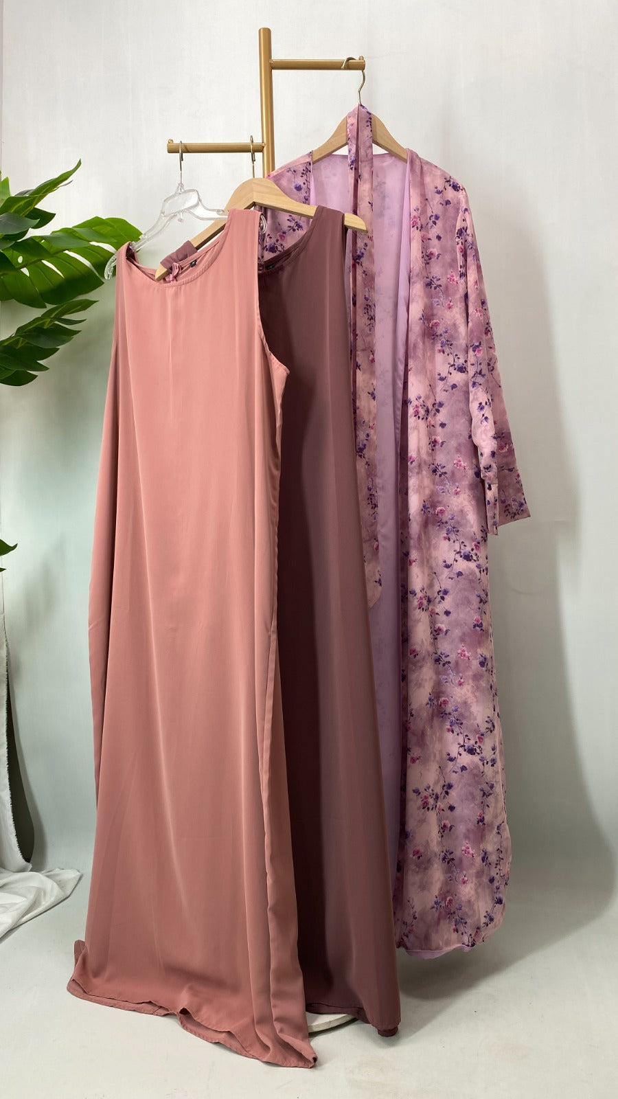 Zahra (purple abaya & inner) زهرة