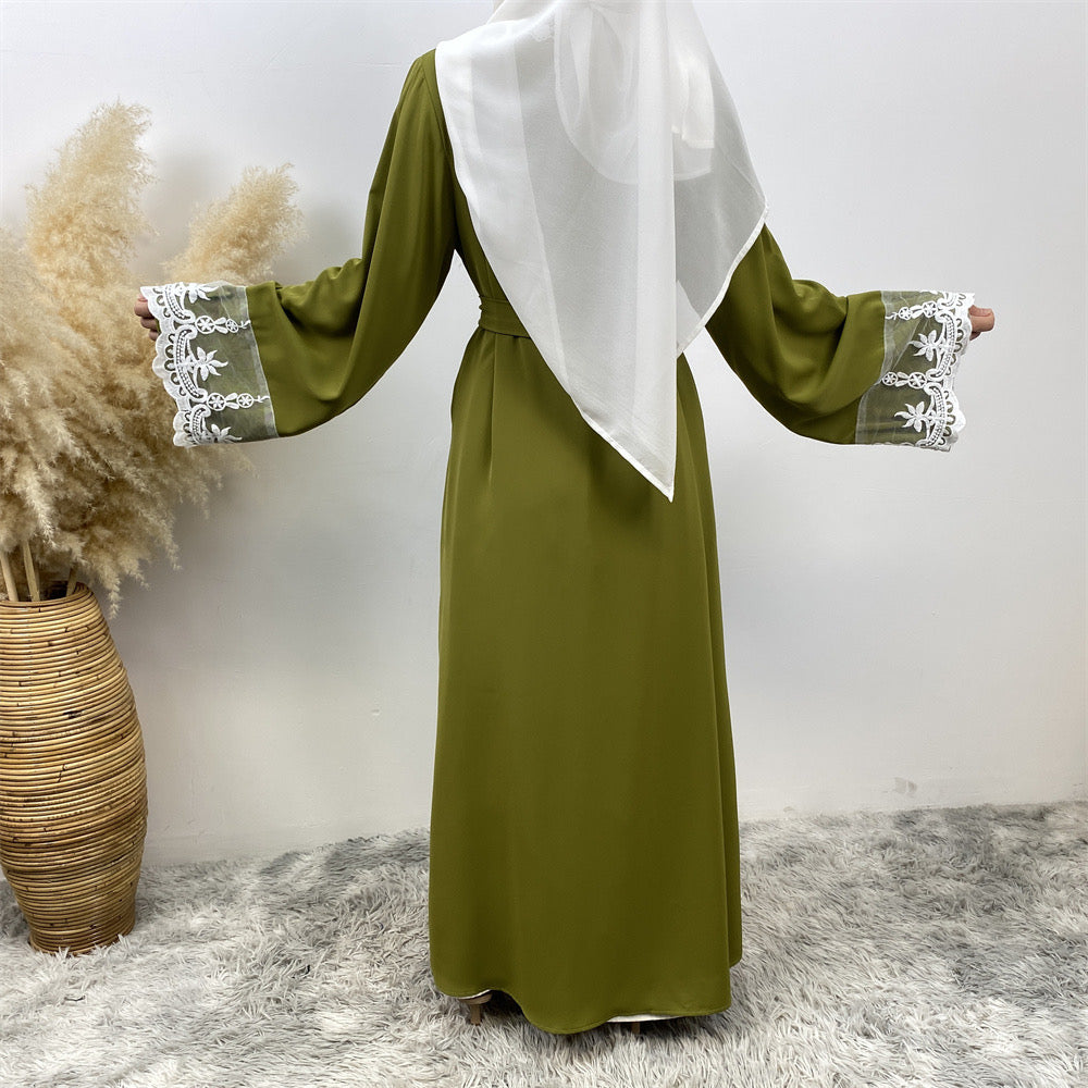 Ward & Zaytoon Abaya (ورد و زيتون)
