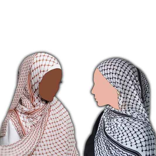 Keffiyeh Hijaabs (Chiffon)