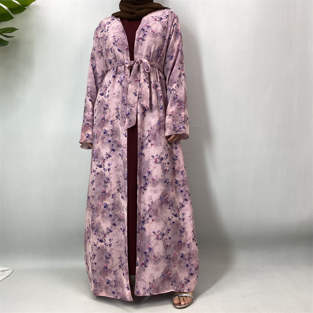 Zahra (purple abaya & inner) زهرة
