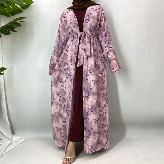 Zahra (purple abaya & inner) زهرة