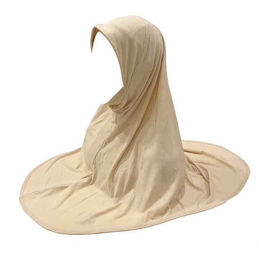 Long Slip On Hijaab (Beige)