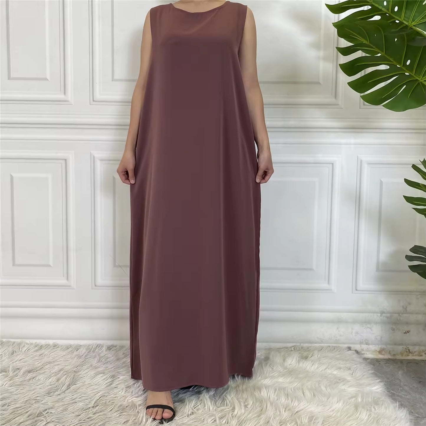 Zahra (purple abaya & inner) زهرة