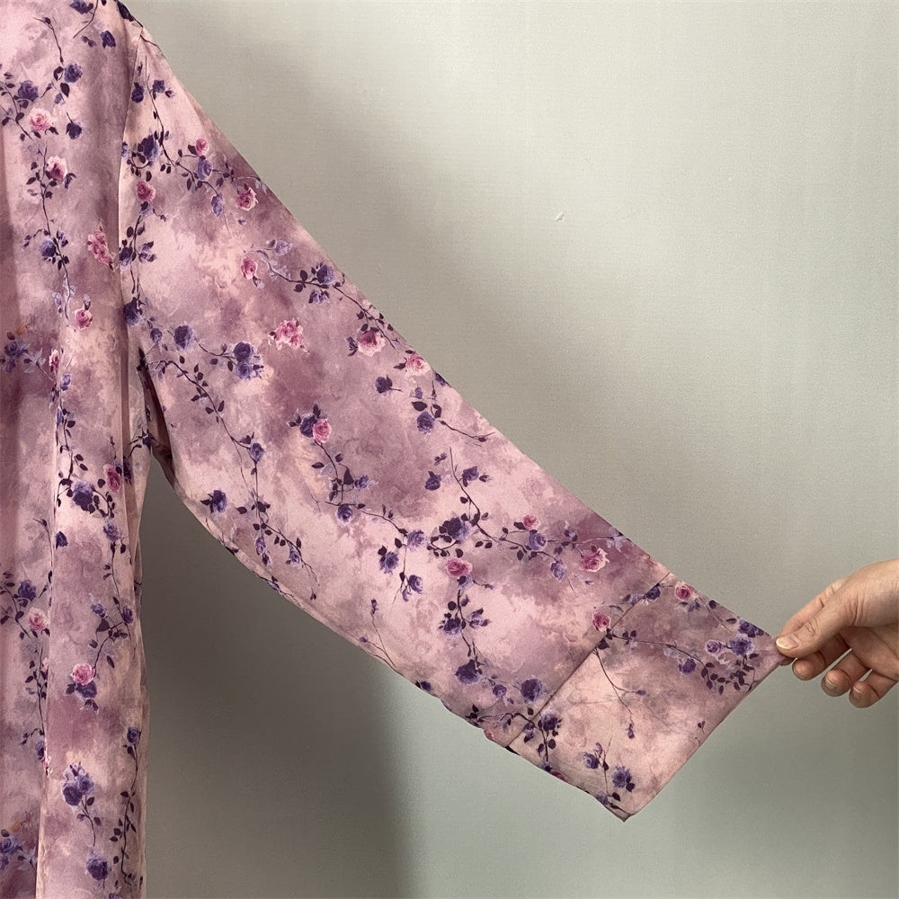Zahra (purple abaya & inner) زهرة