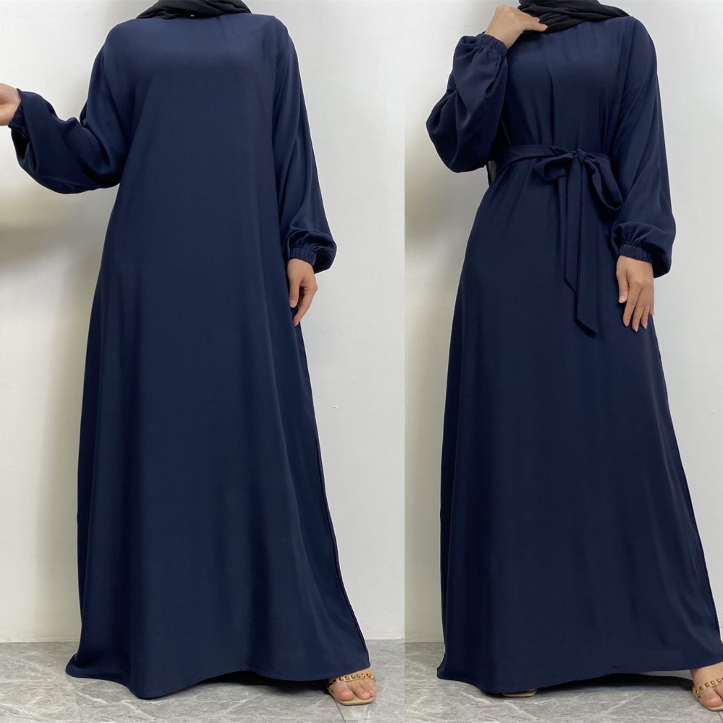 Navy Blue Abaya: High Quality