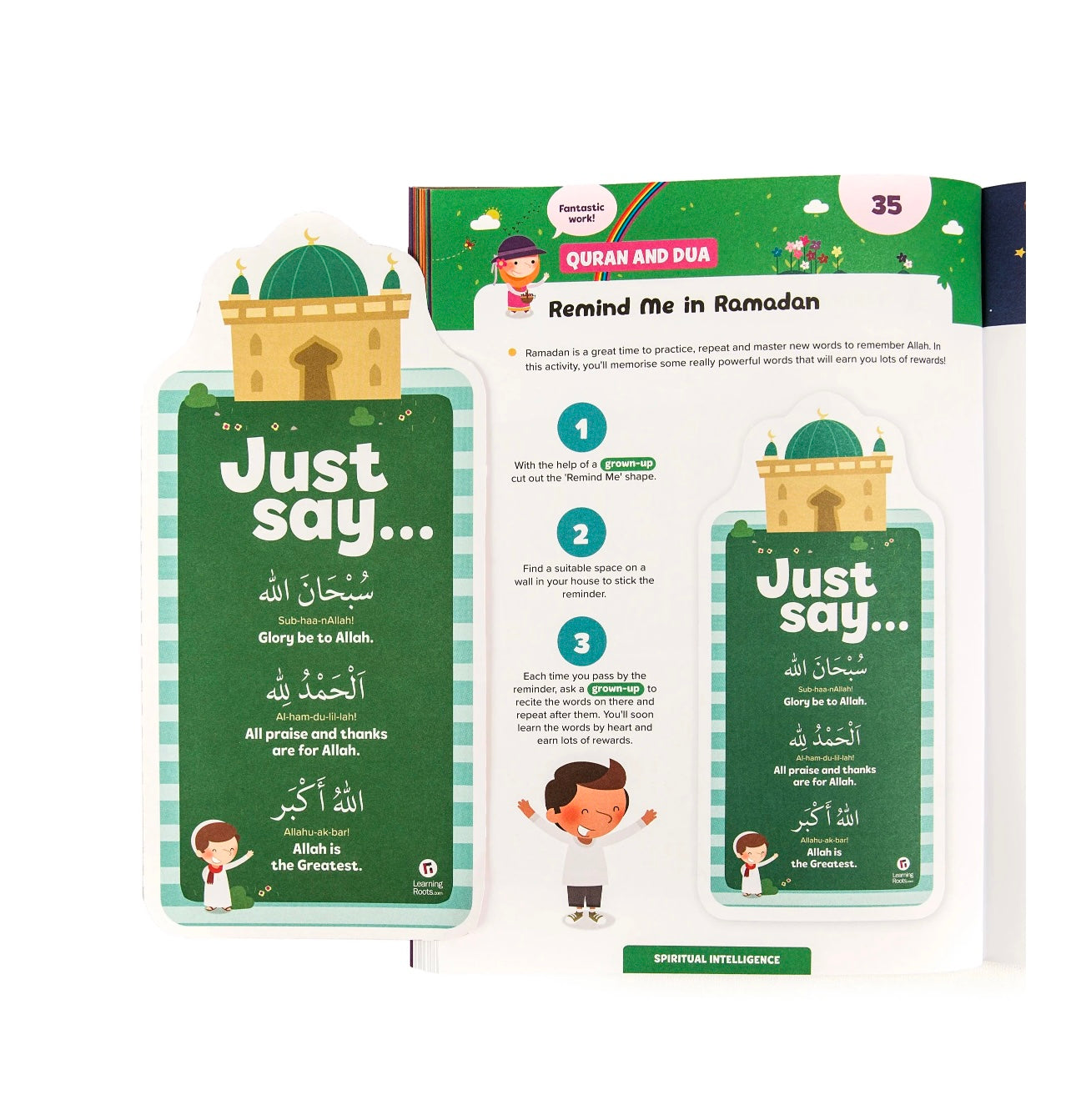 Ramadan Activity Book Set (Little kids & Big kids)