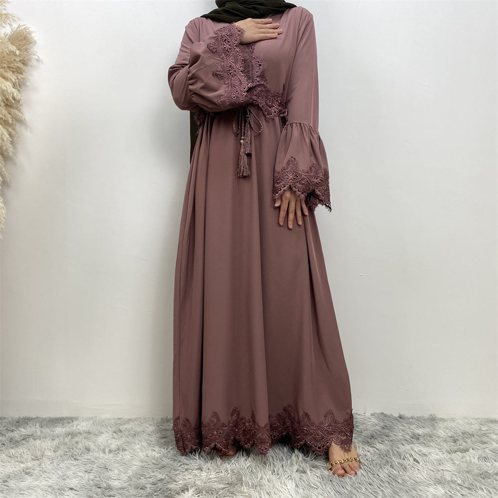 Purple Chic Abaya