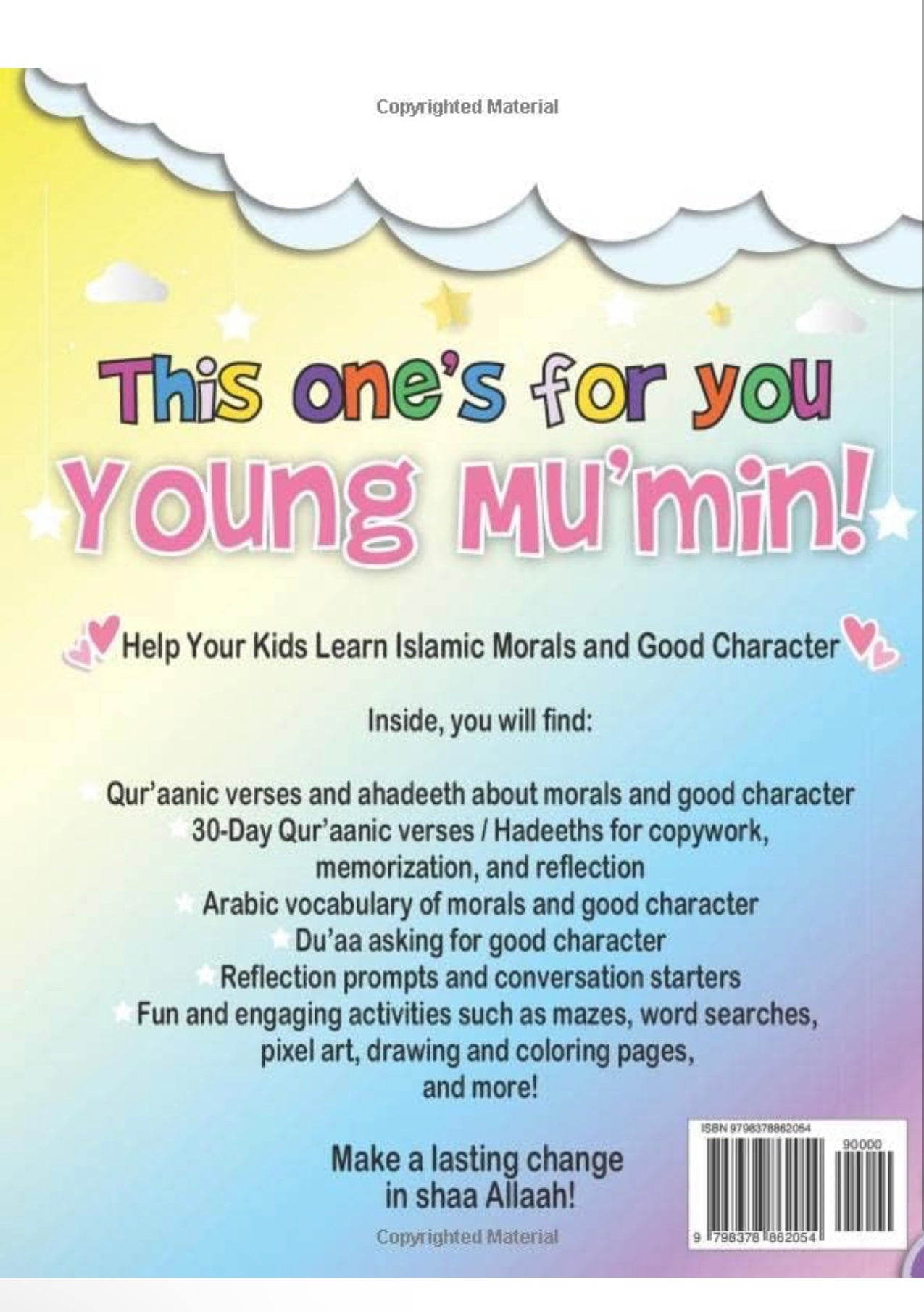 Morals & Good Character for Kids Activity Book