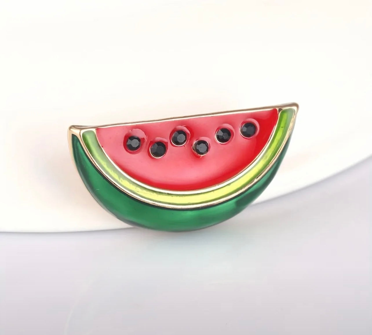 Watermelon Warrior Pin