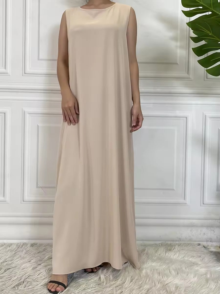 Zahra (beige abaya & inner) زهرة