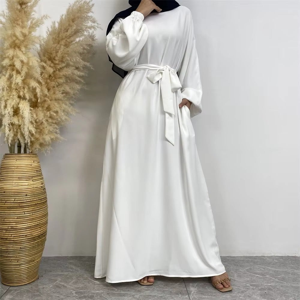 White Graduation Abaya (Pre-Order)