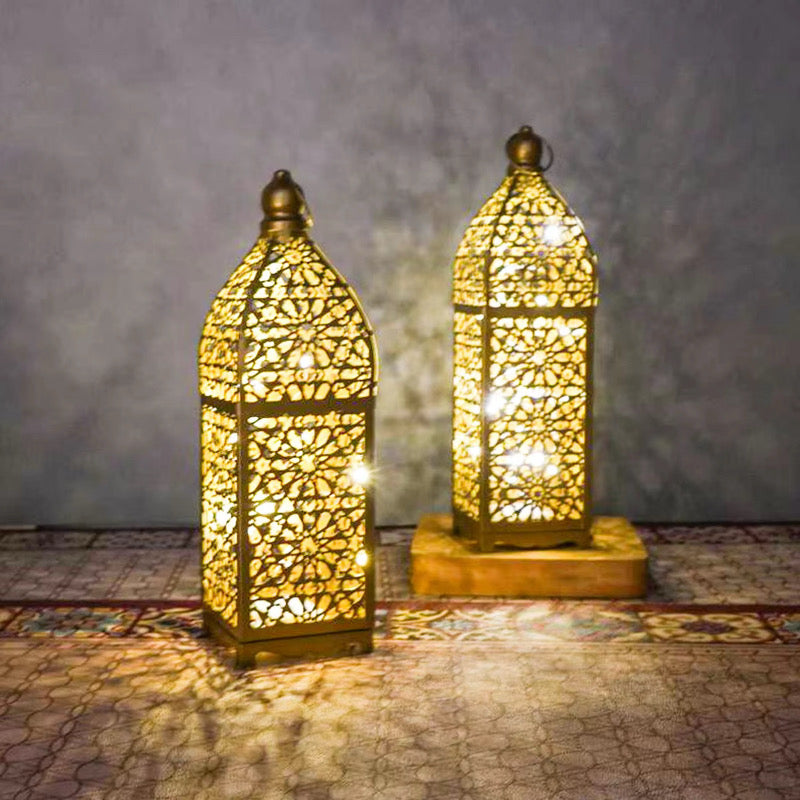 Ramadan Lantern (Gold/White)