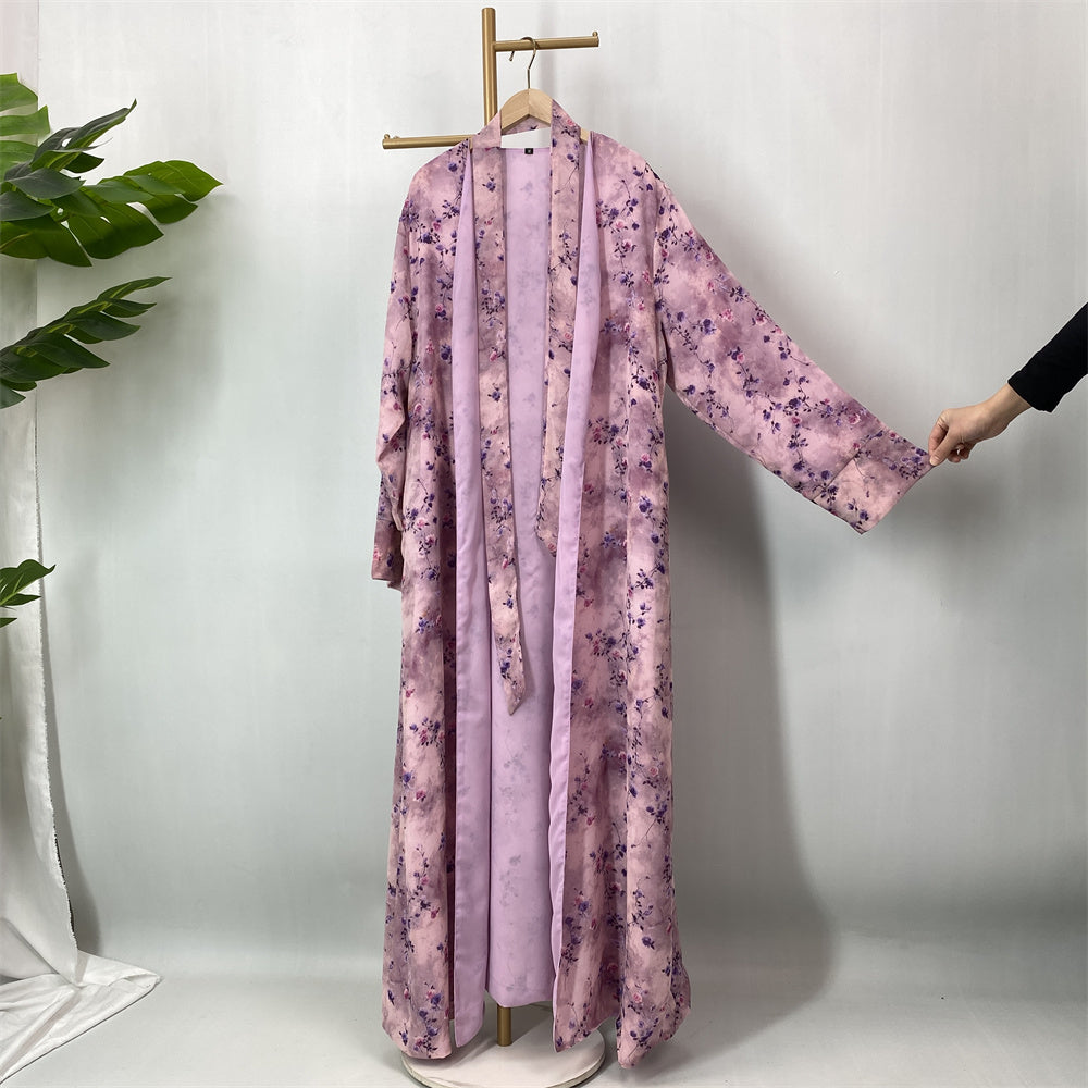 Zahra (purple abaya & inner) زهرة