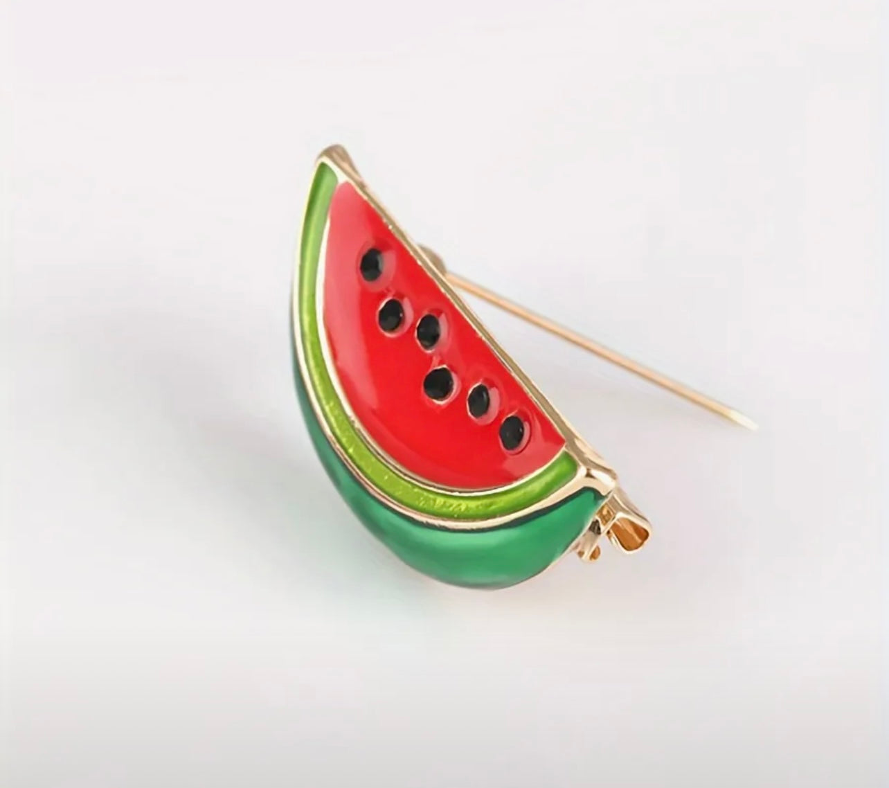 Watermelon Warrior Pin