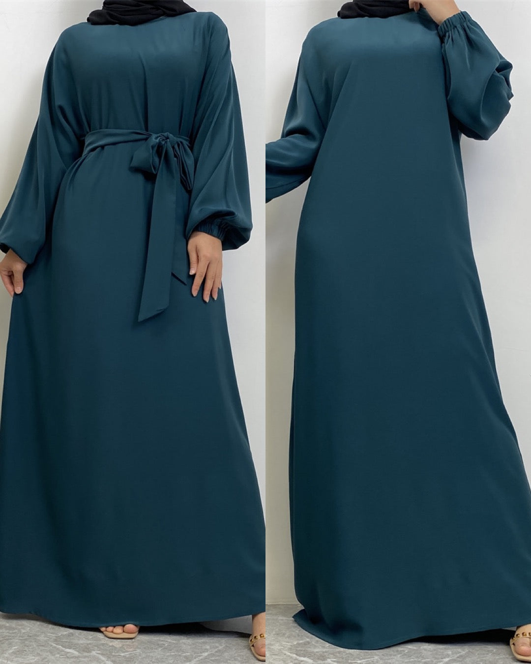 Dark Green Abaya