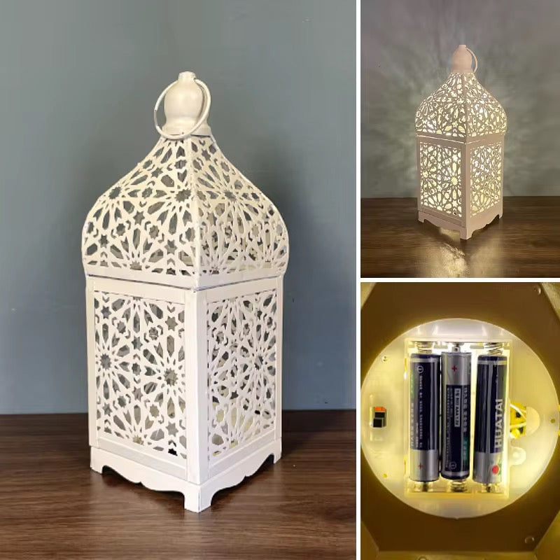 Ramadan Lantern (Gold/White)