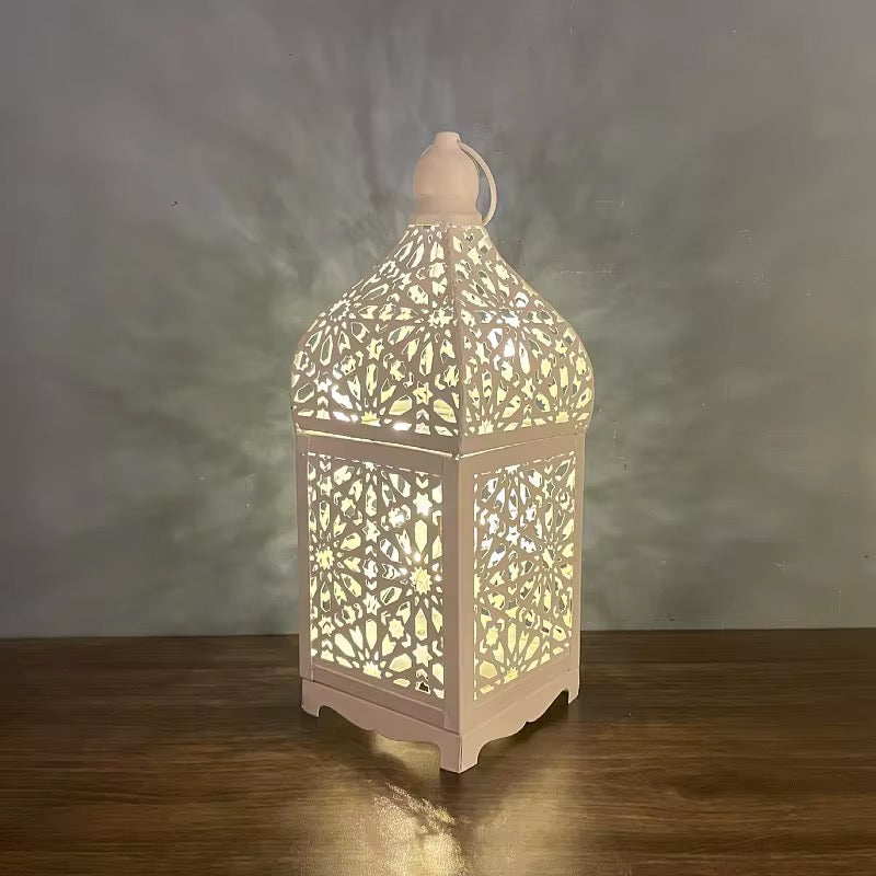 Ramadan Lantern (Gold/White)