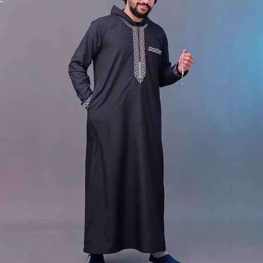 Moroccan Hoodied Thawb