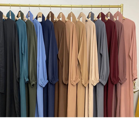 Best Seller: High Quality Casual Abaya w/Pockets