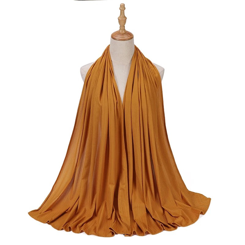 Lightweight Ribbed Jersey Hijaab- New Color Collection
