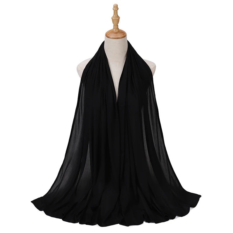 Lightweight Ribbed Jersey Hijaab- New Color Collection