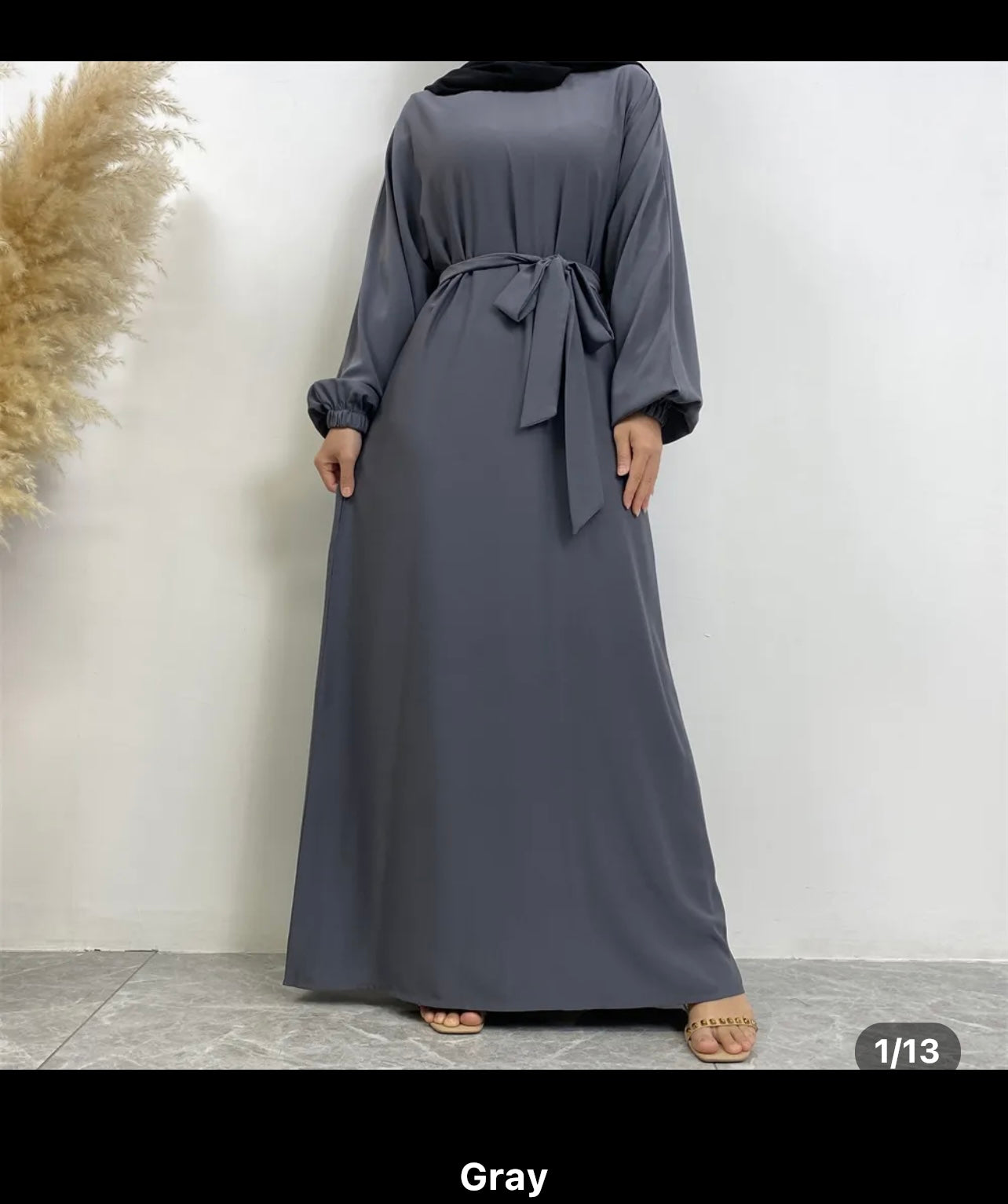 Best Seller: High Quality Casual Abaya w/Pockets