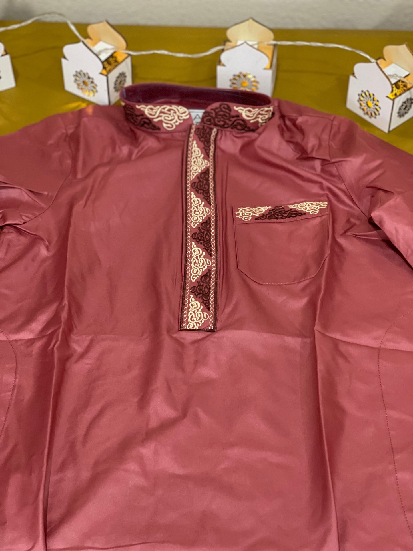 Eid Thawb Set w/Vest (Kids/Boys)