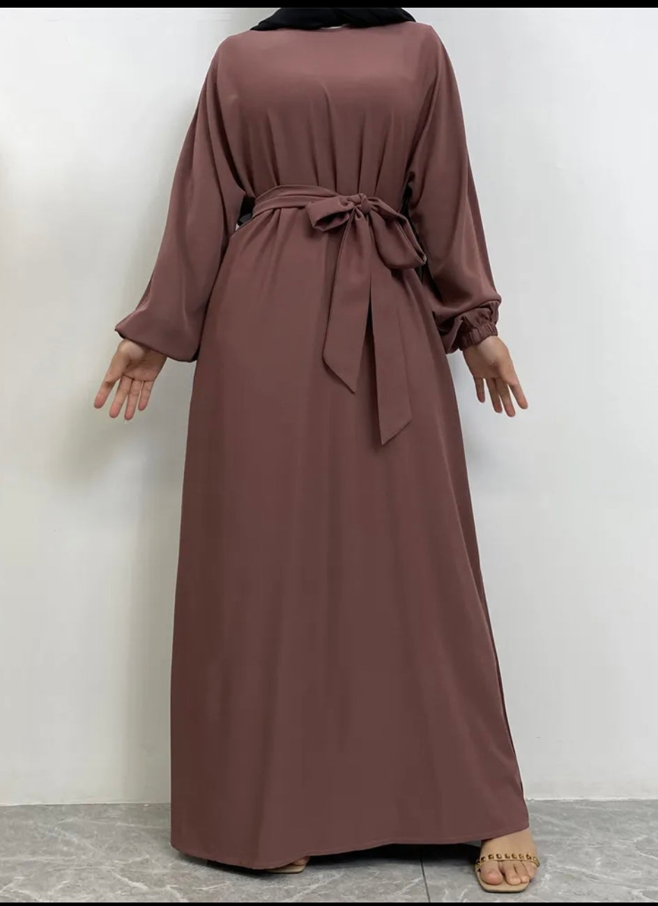 Best Seller: High Quality Casual Abaya w/Pockets