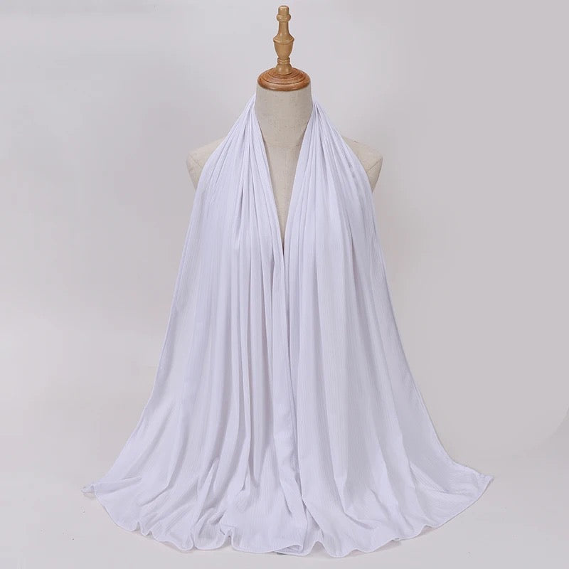 Lightweight Ribbed Jersey Hijaab- New Color Collection