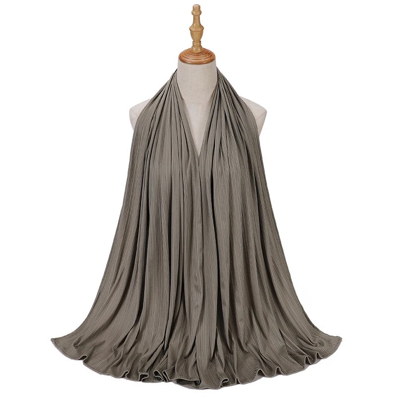 Lightweight Ribbed Jersey Hijaab- New Color Collection