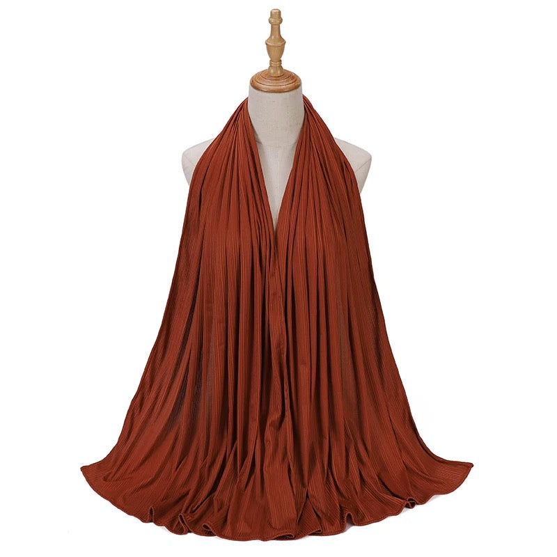 Lightweight Ribbed Jersey Hijaab- New Color Collection