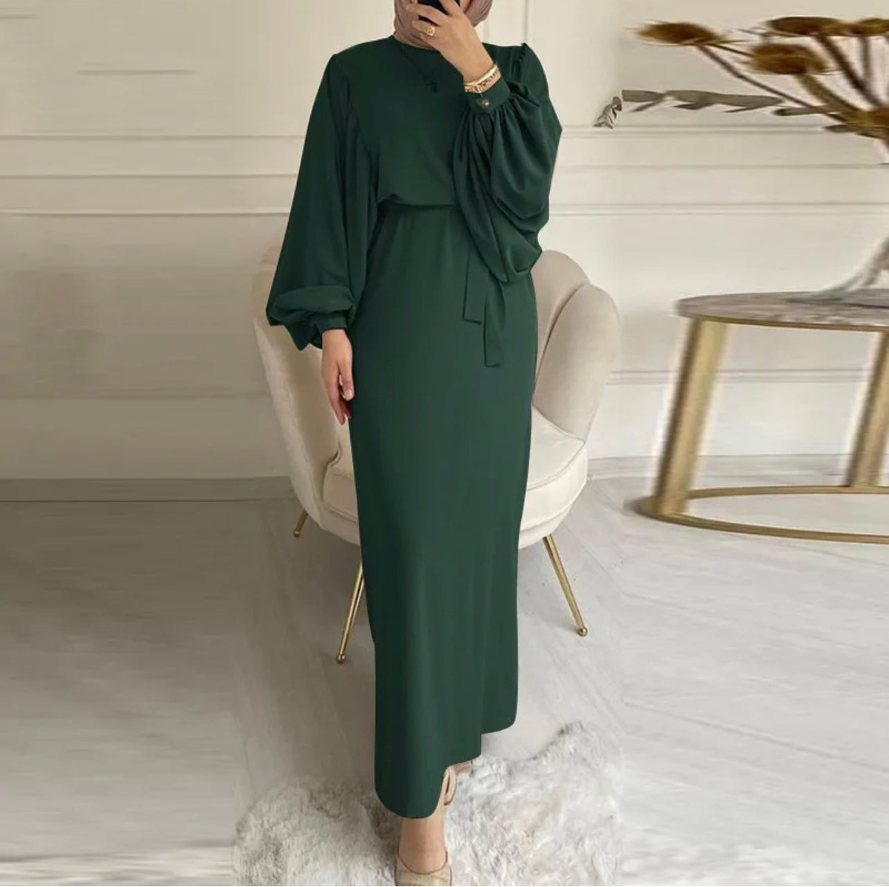 Women’s Lantern Sleeve Dress